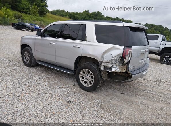 1GKS2AKCXJR111009 2018 GMC YUKON Silver უკანა მარცხენა