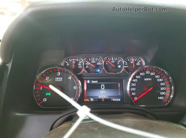 1GKS2BKC2GR291908 2016 GMC YUKON Black Vista del cuadro de instrumentos