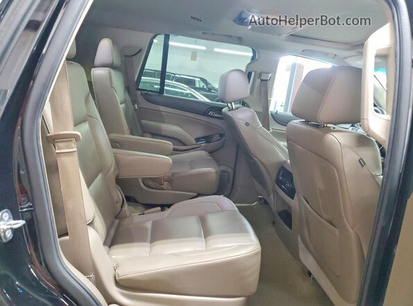 1GKS2BKC2GR291908 2016 GMC YUKON Black Vista de los asientos traseros