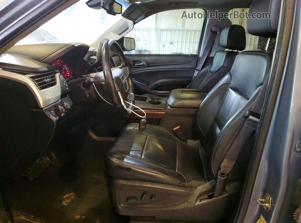 1GKS2BKC2GR293707 2016 GMC YUKON Gray წინა სალონის ხედი