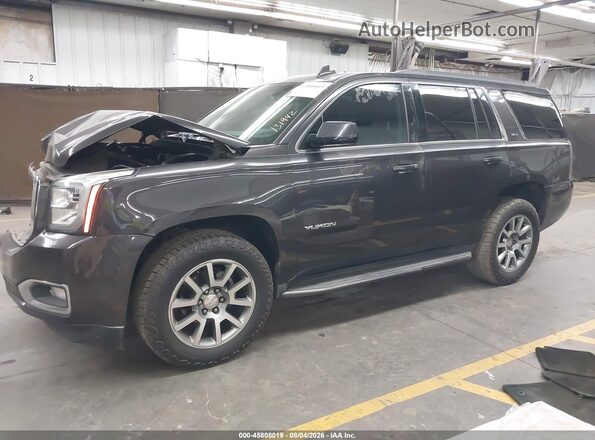 1GKS2BKC3GR235654 2016 GMC YUKON Black Widok wnętrza 360 stopni