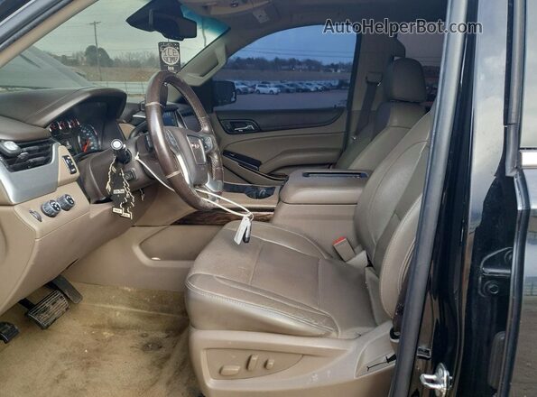 1GKS2BKC4JR124294 2018 GMC YUKON Black Widok wnętrza z przodu