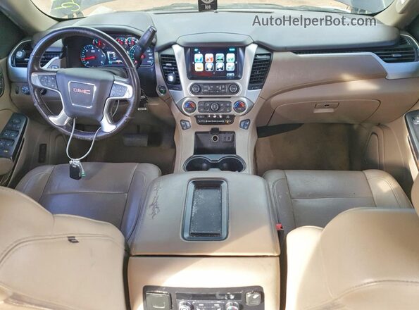 1GKS2BKC4JR124294 2018 GMC YUKON Black Widok deski rozdzielczej