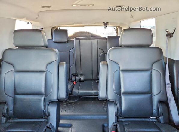 1GKS2BKC7GR276255 2016 GMC YUKON Silver Rear seats view