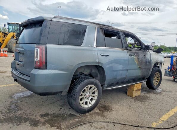 1GKS2BKC7GR443388 2016 GMC YUKON Серый Задняя правая четверть