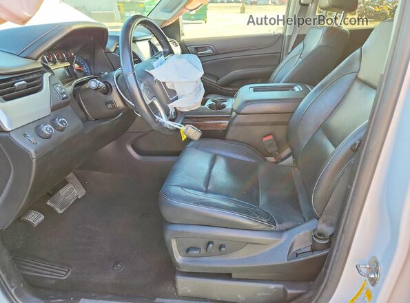 1GKS2BKC8JR388649 2018 GMC YUKON White წინა სალონის ხედი