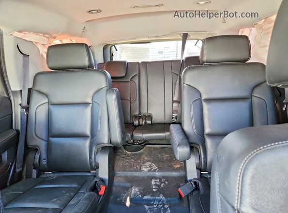 1GKS2BKC8JR388649 2018 GMC YUKON White უკანა სავარძლების ხედი