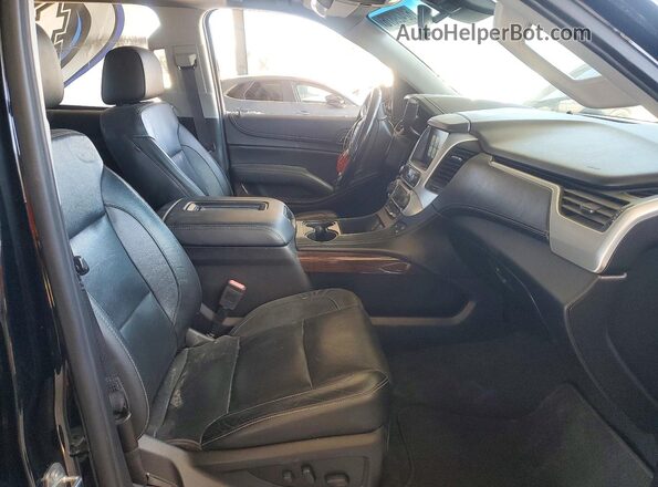 1GKS2BKC8KR164041 2019 GMC YUKON Black Widok wnętrza z przodu