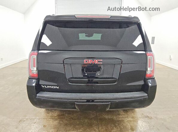 1GKS2BKC9LR282441 2020 GMC YUKON Black Вид ззаду