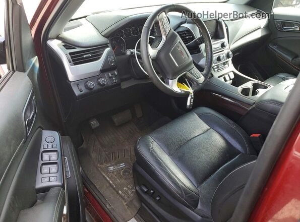 1GKS2BKCXJR339503 2018 GMC YUKON Red Առջևի վահանակի տեսք