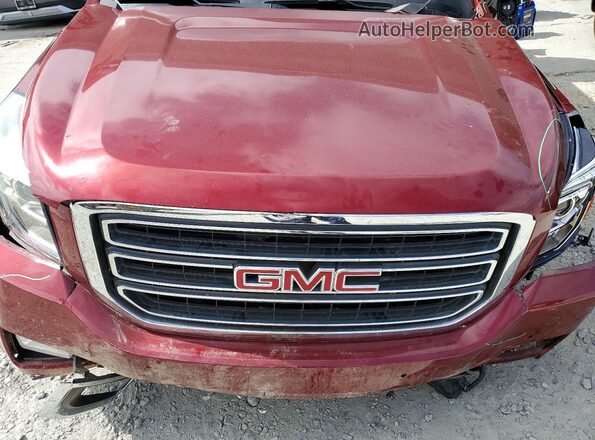 1GKS2BKCXJR339503 2018 GMC YUKON Red Շարժիչի բաժամունքի տեսք
