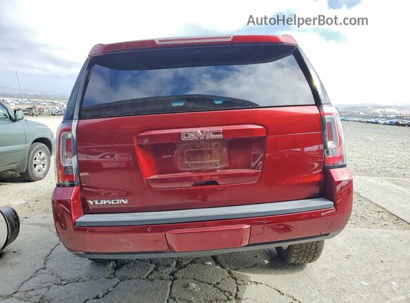 1GKS2BKCXJR339503 2018 GMC YUKON Red Հետևի տեսք