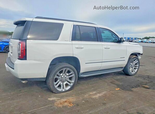 1GKS2BKCXJR340456 2018 GMC YUKON Белый Задняя правая четверть