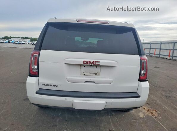 1GKS2BKCXJR340456 2018 GMC YUKON Белый Вид сзади