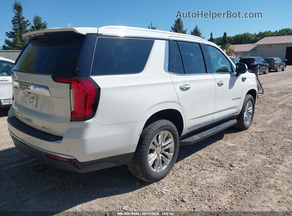 1GKS2BKT7PR129286 2023 GMC YUKON White Trasero derecho
