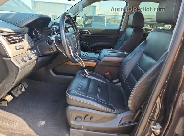 1GKS2CKJ2LR152604 2020 GMC YUKON Black წინა სალონის ხედი