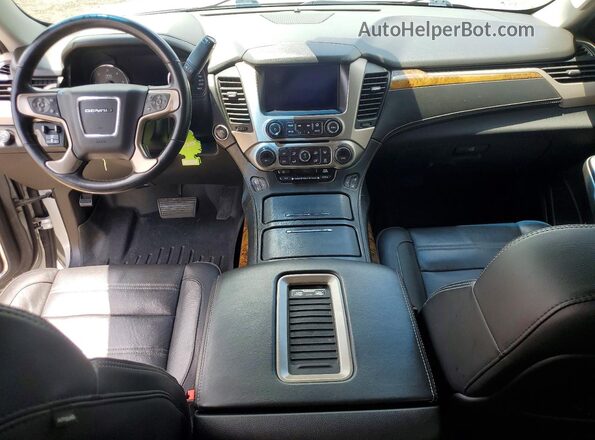 1GKS2CKJ4GR257814 2016 GMC YUKON Серебряный Вид панели приборов