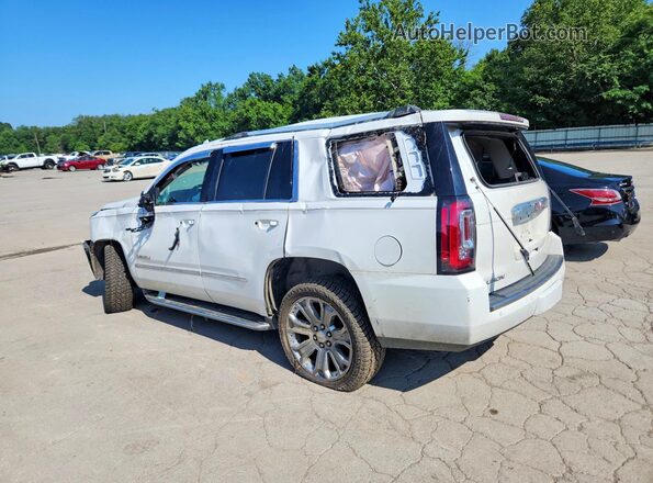 1GKS2CKJ5GR243419 2016 GMC YUKON White Trasero izquierdo