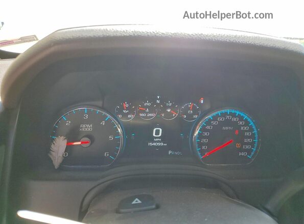 1GKS2CKJ5KR144561 2019 GMC YUKON Белый Вид щитка приборов