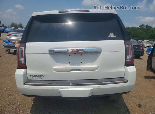 1GKS2CKJ7GR329475 2016 GMC YUKON Белый Вид сзади