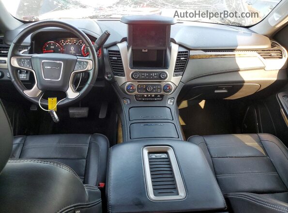1GKS2CKJ9GR373977 2016 GMC YUKON Black Widok deski rozdzielczej