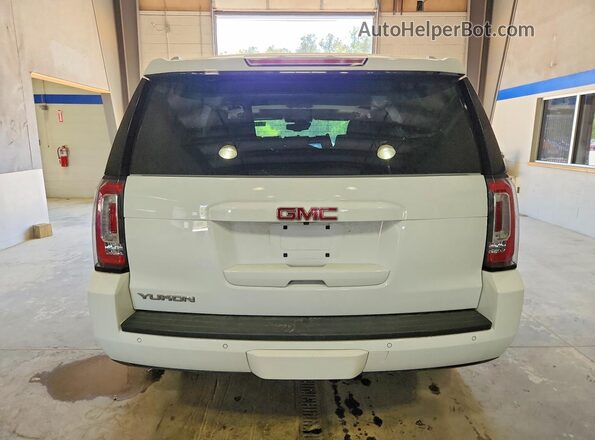1GKS2DKC6LR181580 2020 GMC YUKON White Vista trasera