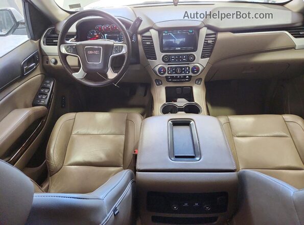 1GKS2DKC6LR181580 2020 GMC YUKON White Vista del salpicadero