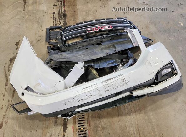 1GKS2DKC6LR181580 2020 GMC YUKON White Vista de la etiqueta del VIN
