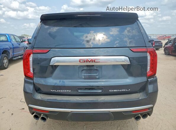 1GKS2DKL2MR423802 2021 GMC YUKON Blue Vista trasera