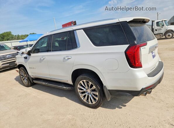 1GKS2DKL5MR477756 2021 GMC YUKON White Trasero izquierdo