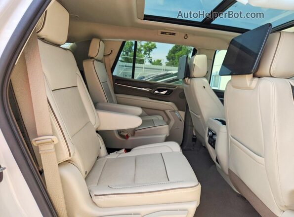 1GKS2DKL5MR477756 2021 GMC YUKON White Vista interior trasera