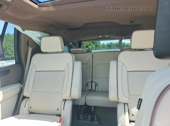 1GKS2DRL9SR188365 2025 GMC YUKON White Rear seats view