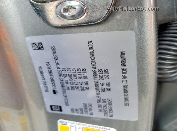 1GKS2DRL9SR284254 2025 GMC YUKON Silver Панорамний вид салону 360°