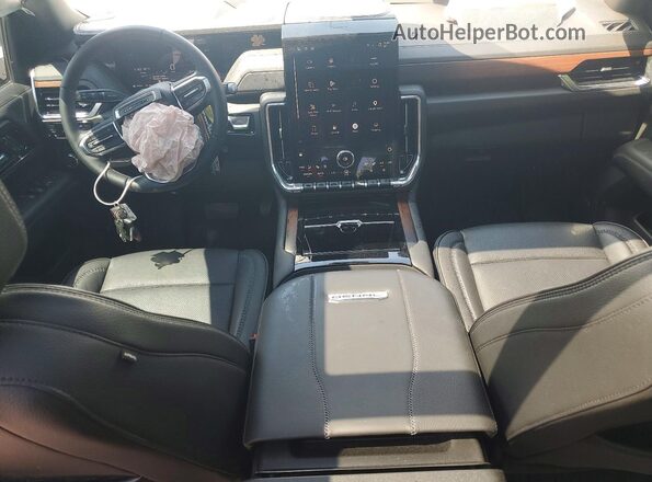 1GKS2DRL9SR363309 2025 GMC YUKON White Вид панелі приладів