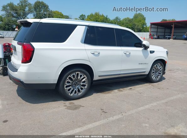 1GKS2EKTXPR343139 2023 GMC YUKON White Задня права чверть