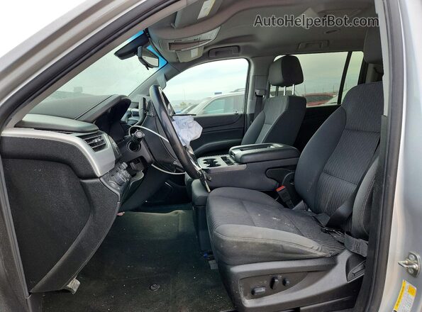 1GKS2FEC3JR395463 2018 GMC YUKON Silver Widok wnętrza z przodu