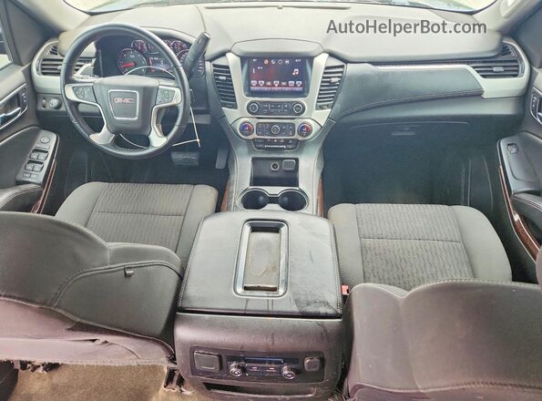 1GKS2FKC1GR274752 2016 GMC YUKON Black Widok deski rozdzielczej