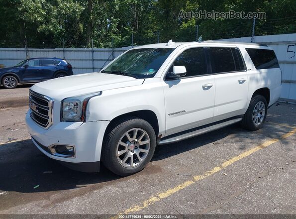1GKS2FKC3GR162888 2016 GMC YUKON Белый Передняя левая четверть