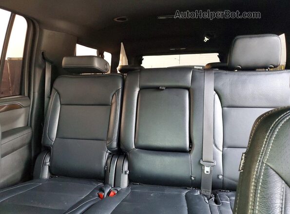 1GKS2FKDXPR351868 2023 GMC YUKON Black Rear seats view