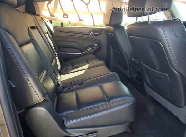 1GKS2GKC1GR107314 2016 GMC YUKON Gray უკანა სალონის ხედი