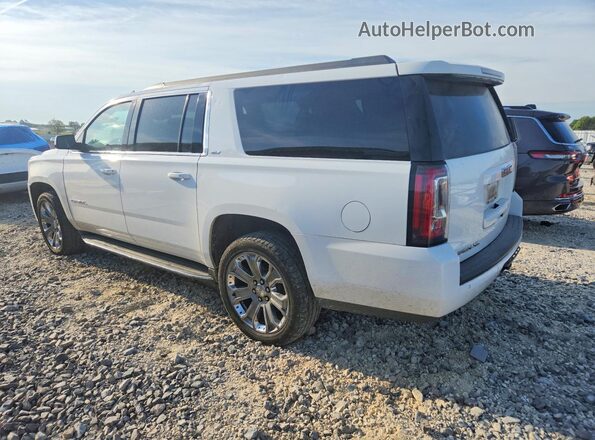 1GKS2GKC1JR332145 2018 GMC YUKON Белый Задняя левая четверть