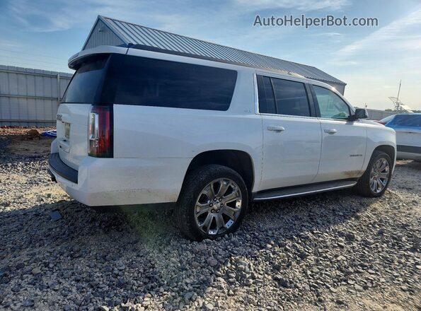 1GKS2GKC1JR332145 2018 GMC YUKON Белый Задняя правая четверть