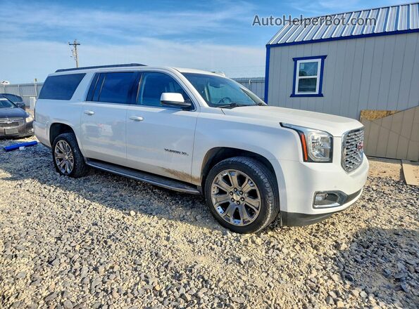 1GKS2GKC1JR332145 2018 GMC YUKON Белый Передняя правая четверть
