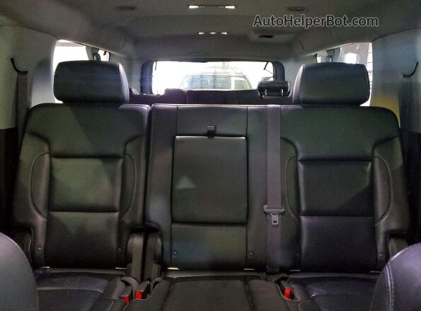 1GKS2GKC3GR123918 2016 GMC YUKON Black Vista de los asientos traseros