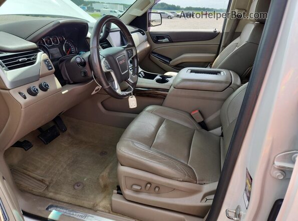 1GKS2GKC3GR242469 2016 GMC YUKON White წინა სალონის ხედი