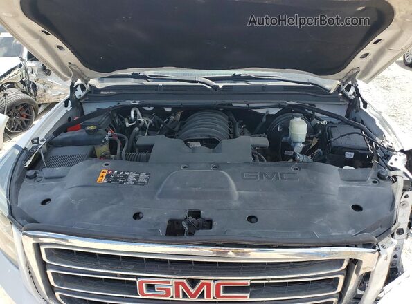 1GKS2GKC4KR267616 2019 GMC YUKON White ძრავის განყოფილების ხედი