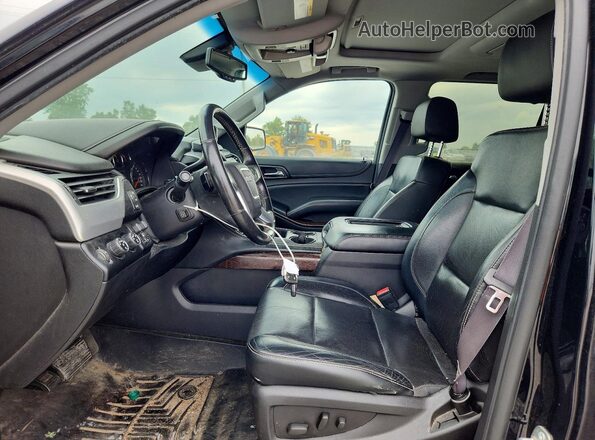 1GKS2GKC5GR141031 2016 GMC YUKON Black Widok wnętrza z przodu