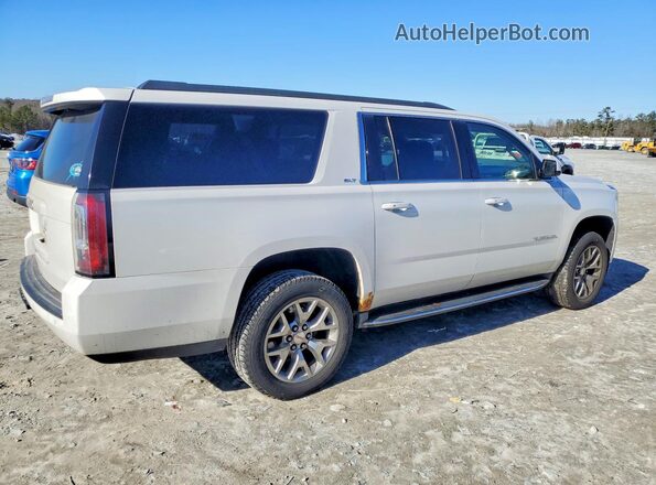 1GKS2GKC8JR255015 2018 GMC YUKON Белый Задняя правая четверть