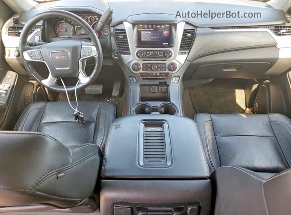 1GKS2GKCXGR189933 2016 GMC YUKON Black Vista del salpicadero