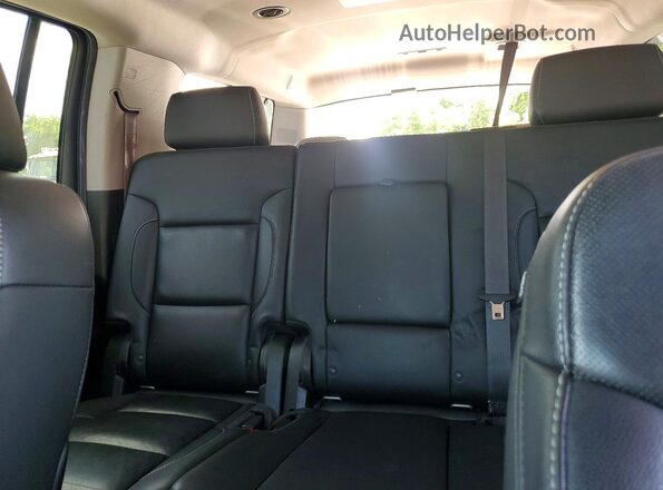 1GKS2GKCXGR189933 2016 GMC YUKON Black Vista de los asientos traseros
